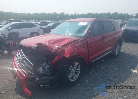 2020 Ford Explorer Xlt из США, поврежденный, VIN 1FMSK7DH2LGC97131